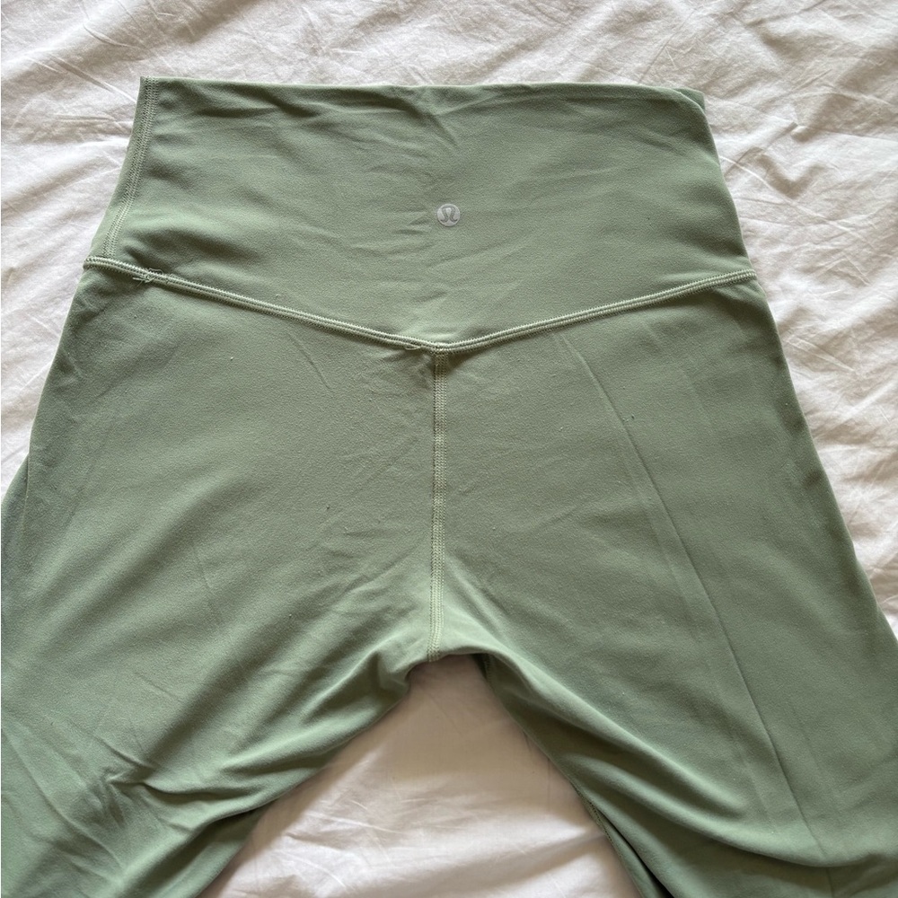 lululemon athletica sage green align leggings